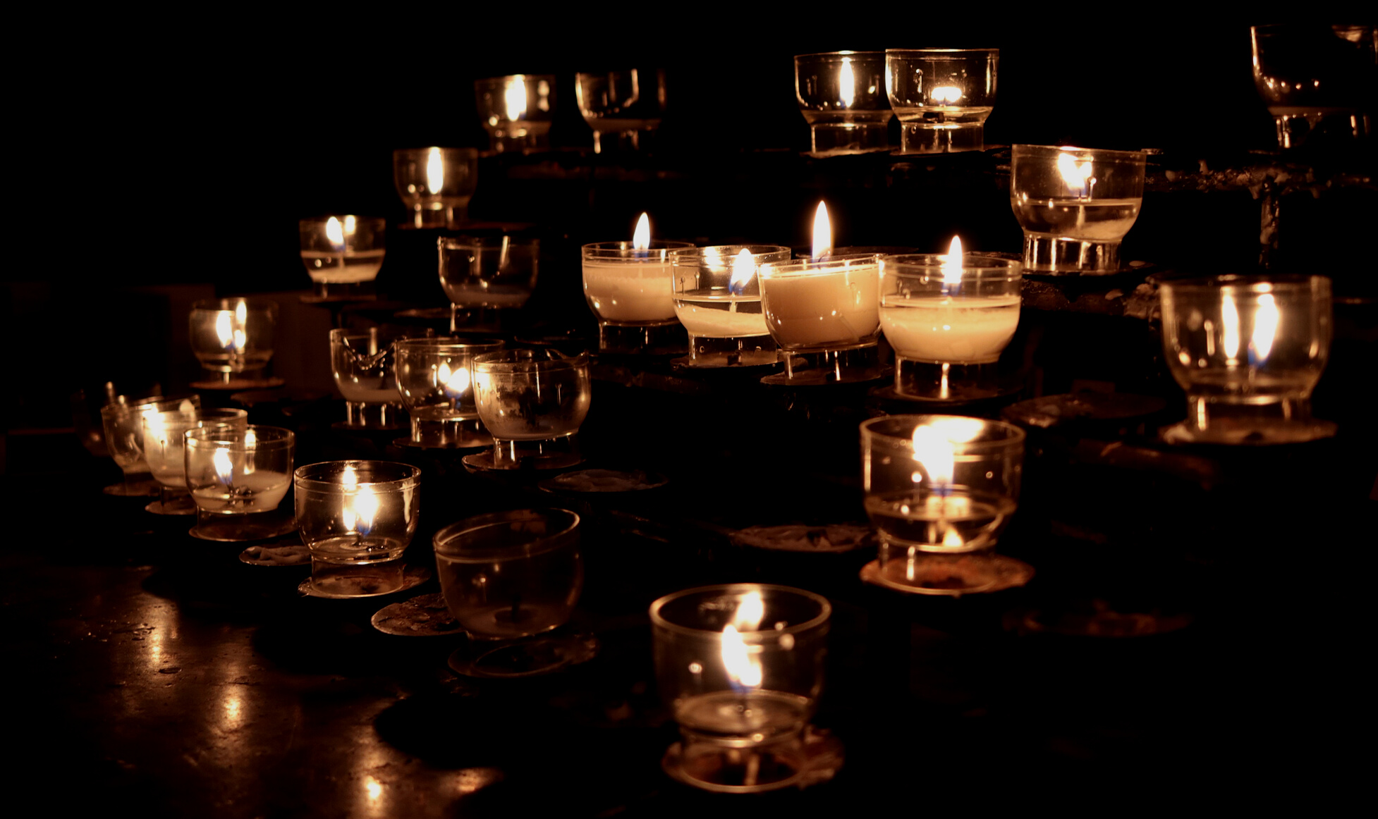 Glasses in Candles